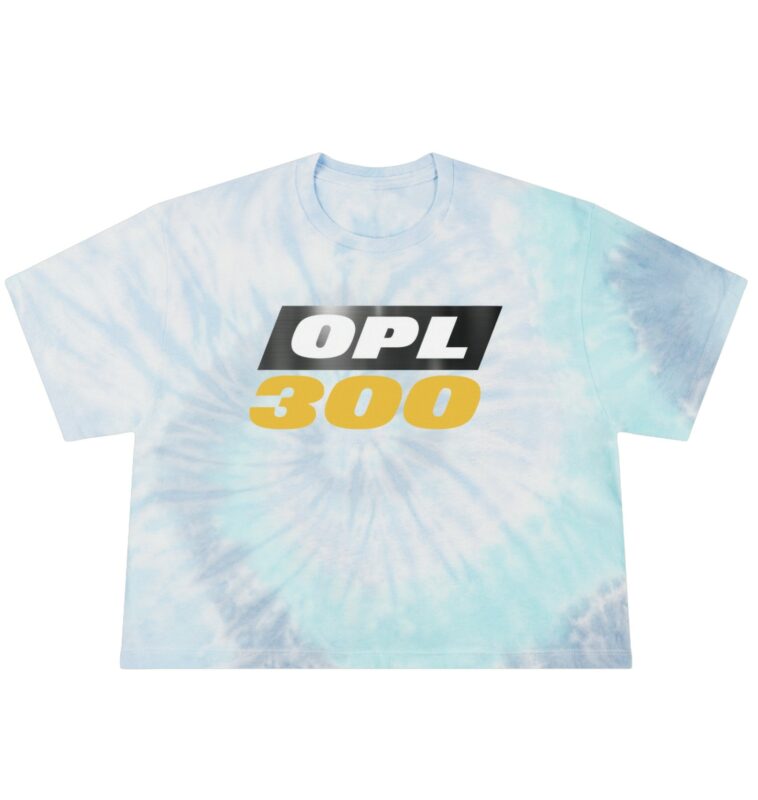 On Patrol Live OPL 300 Women's Tie-Dye Crop Tee