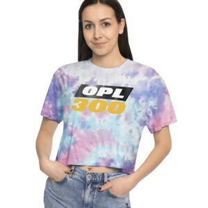 On Patrol Live OPL 300 Women's Tie-Dye Crop Tee