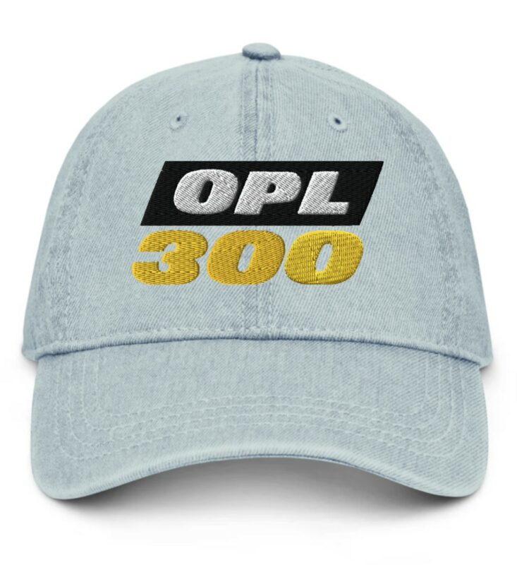 On Patrol Live OPL 300th Denim Hat