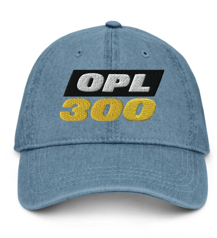 On Patrol Live OPL 300th Denim Hat