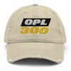 On Patrol Live OPL 300th Distressed Dad Hat