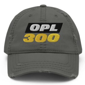 On Patrol Live OPL 300th Distressed Dad Hat