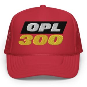 On Patrol Live OPL 300th Foam trucker hat