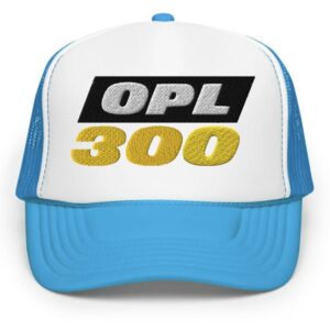 On Patrol Live OPL 300th Foam trucker hat