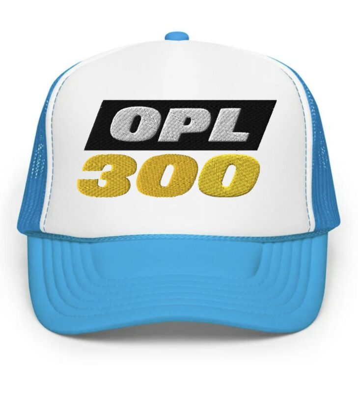On Patrol Live OPL 300th Foam trucker hat