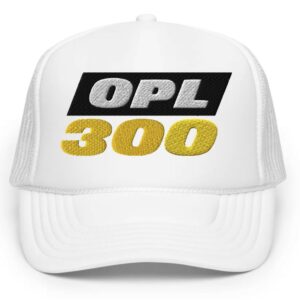 On Patrol Live OPL 300th Foam trucker hat
