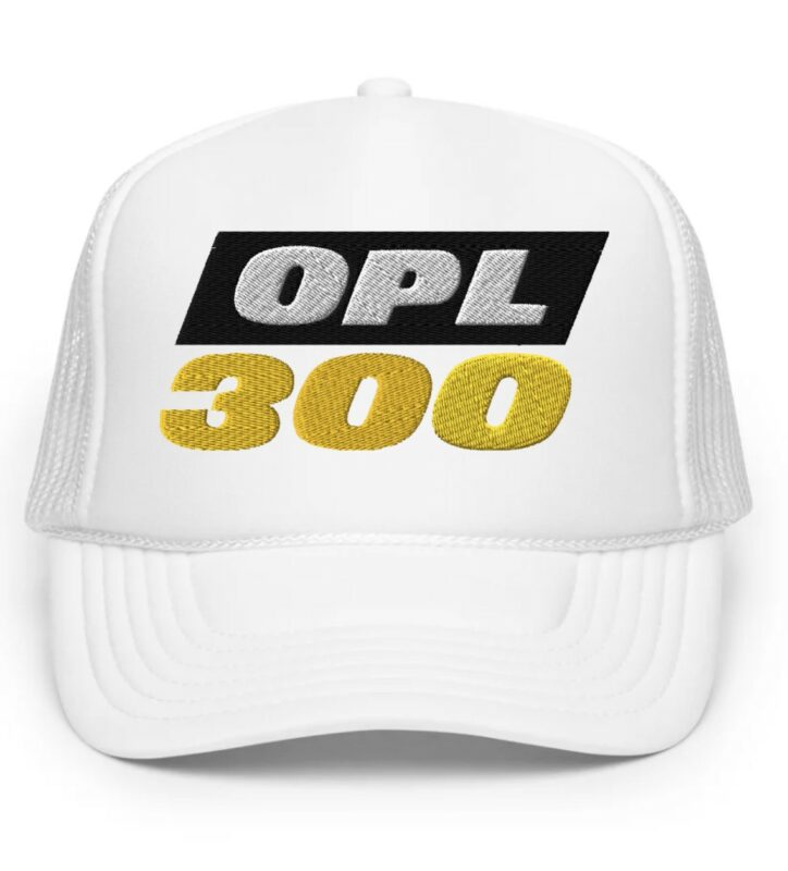 On Patrol Live OPL 300th Foam trucker hat