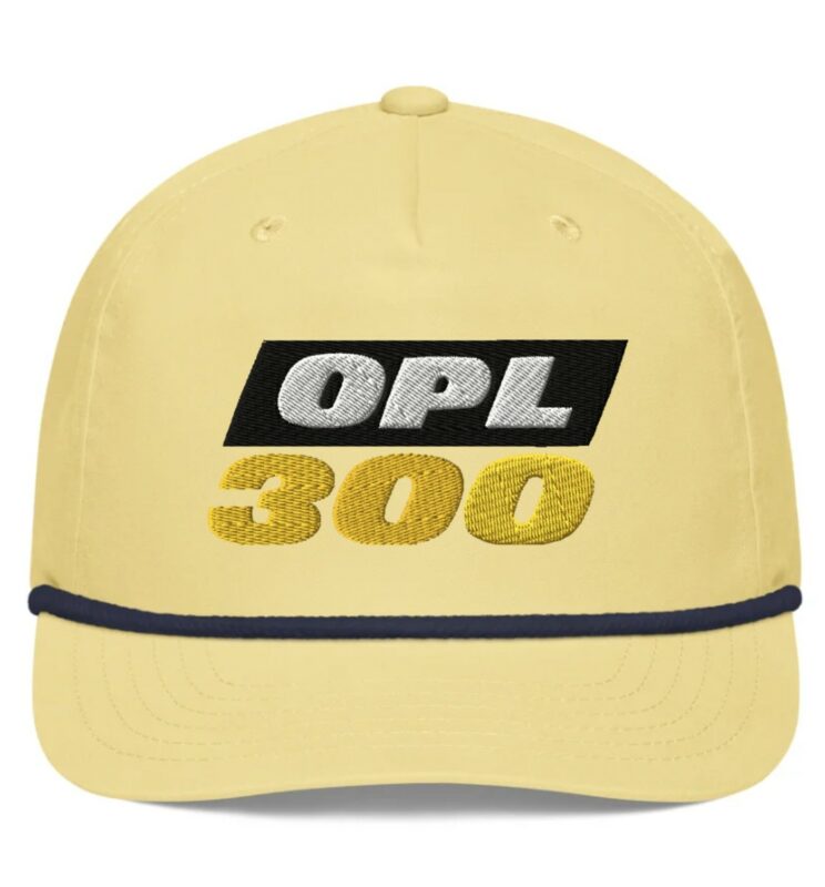 On Patrol Live OPL 300th Golf Rope Cap