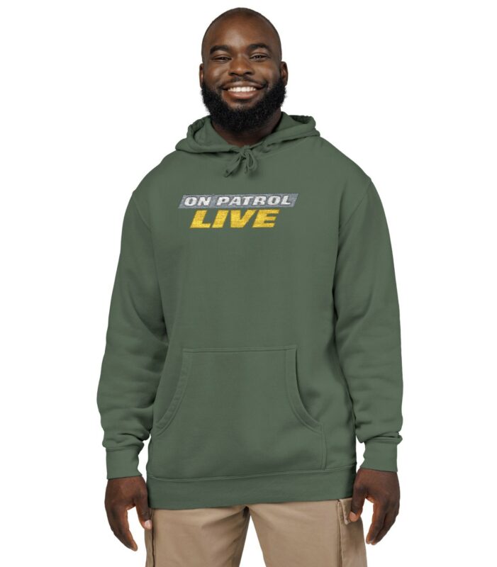 On Patrol Live Pigment-Dyed Hoodie (Embroidery)