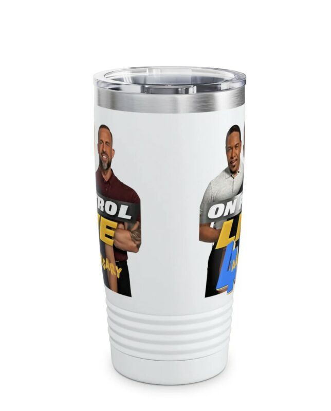 On Patrol Live REELZ Dan Tom Curtis 4th Anniversary Tumbler