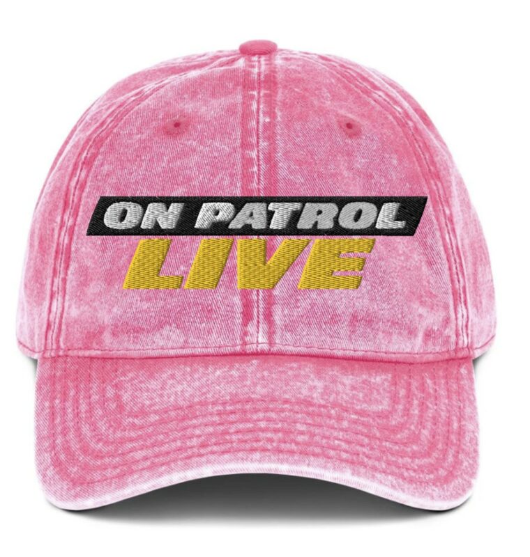 On Patrol Live Vintage Cap