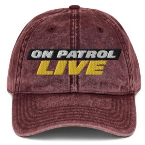 On Patrol Live Vintage Cap