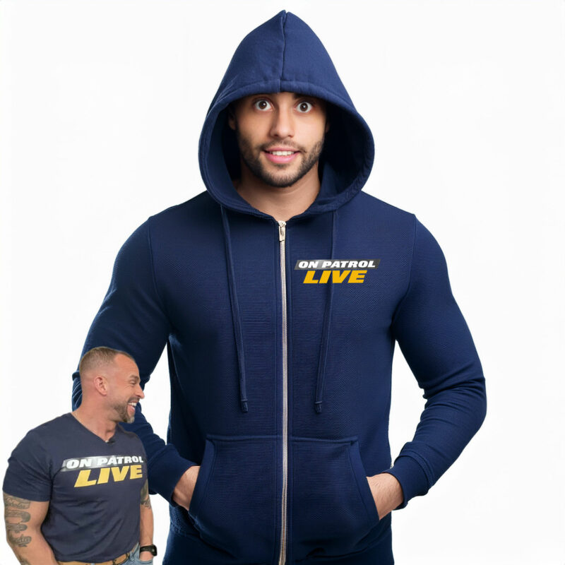 On Patrol Live Zip Hooded Sweatshirt