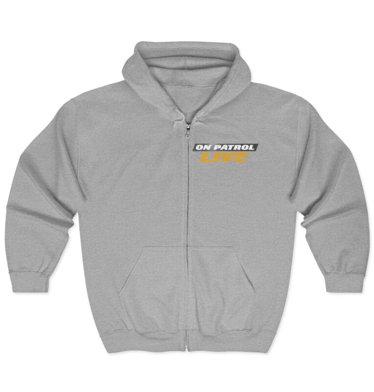 On Patrol Live Zip Hooded Sweatshirt