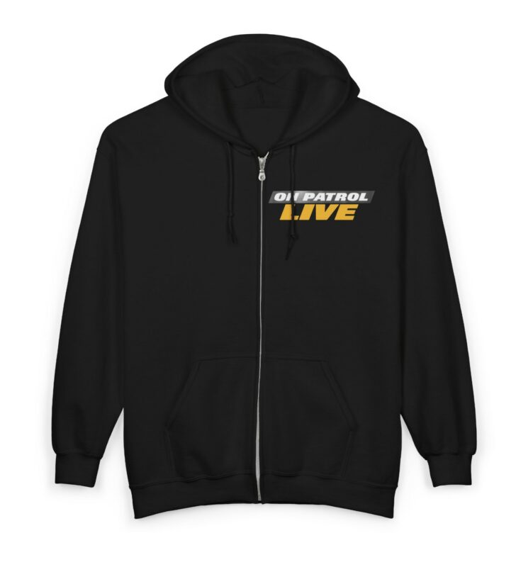 On Patrol Live Zip Hooded Sweatshirt