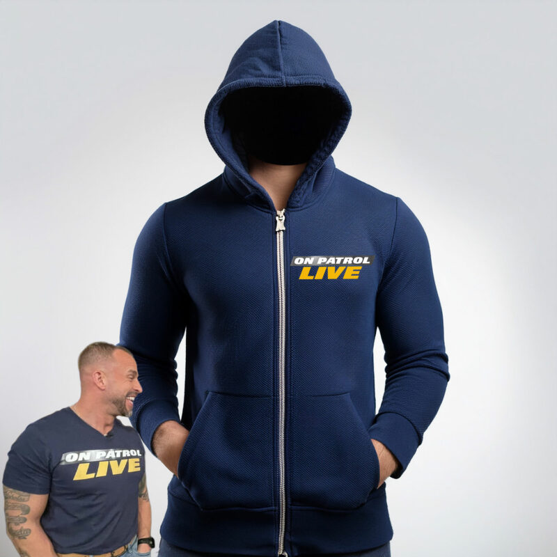 On Patrol Live Zip Hooded Sweatshirt