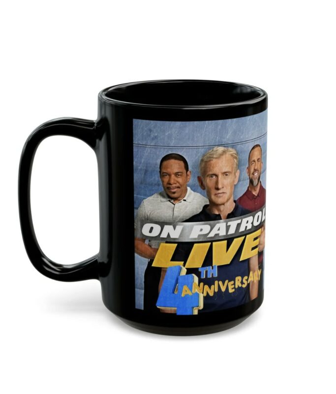  On patrol live, REELZ, 4th Anniversary, Fan, Tom and Curtis Mug