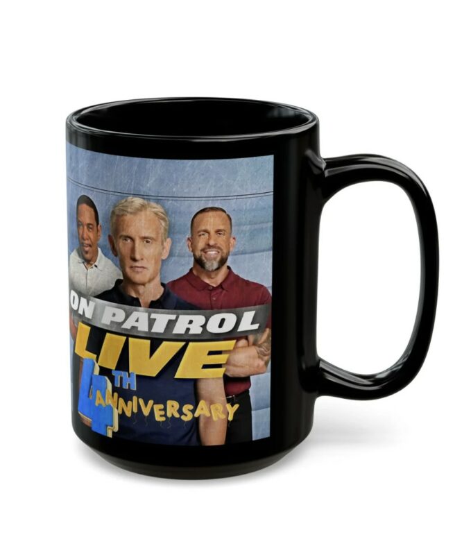  On patrol live, REELZ, 4th Anniversary, Fan, Tom and Curtis Mug