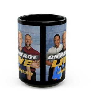 On patrol live, REELZ, 4th Anniversary, Fan, Tom and Curtis Mug
