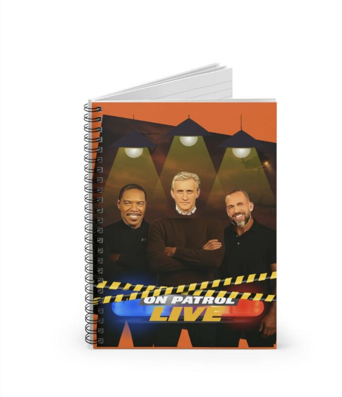 Police Show Merchandise On Patrol Live Spiral Notebook - Ruled Line