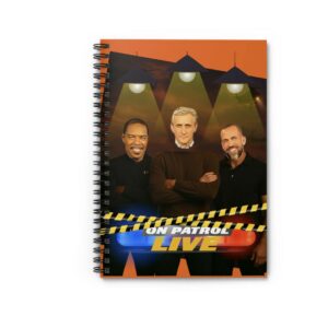 Police Show Merchandise On Patrol Live Spiral Notebook - Ruled Line