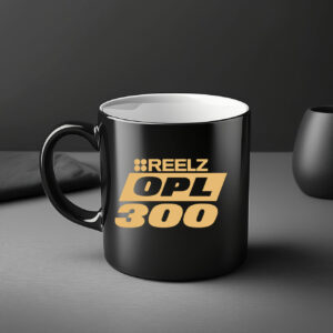 Reelz OPL 300th Episode Commemorative Mug