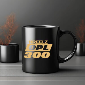 Reelz OPL 300th Episode Commemorative Mug