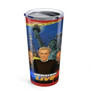 Vibrant Crime Scene On Patrol Live Tumbler