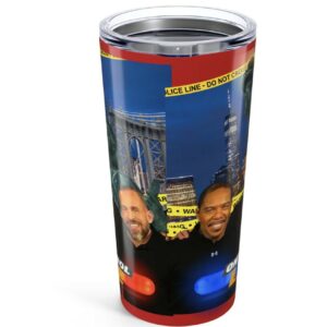 Vibrant Crime Scene On Patrol Live Tumbler