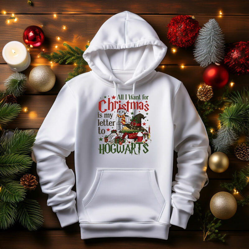 All I Want for Christmas Is My Hogwarts Letter Sweatshirt