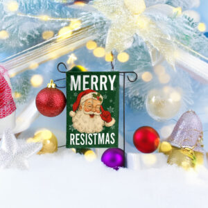 All I Want for Christmas is Democracy Christmas Winter Flag