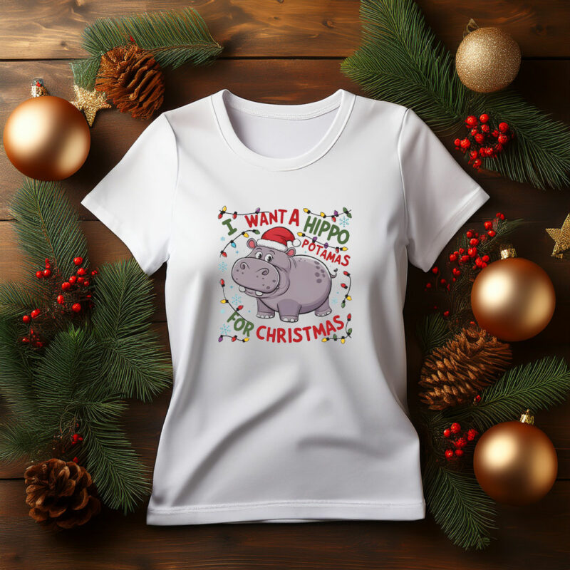 I Want A Hippopotamus For Christmas Sweatshirt