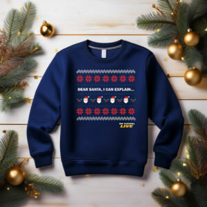 On Patrol Live Dear Santa Fleece Sweatshirt
