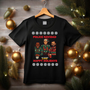 On Patrol Live Police Navidad with Hosts Fleece Sweatshirt