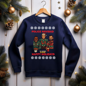 On Patrol Live Police Navidad with Hosts Fleece Sweatshirt