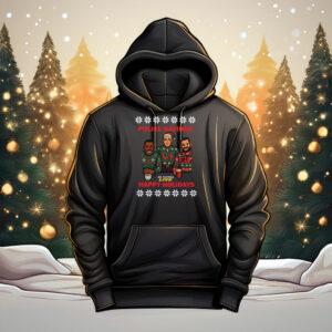 On Patrol Live Police Navidad with Hosts Fleece Sweatshirt