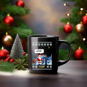 On Patrol Live Santa's Field Sobriety Test Ugly Christmas Mug