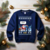 On Patrol Live Santa's Field Sobriety Test Ugly Christmas Sweater Fleece Sweatshirt