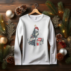 Sorta Merry Sorta Grinchy Christmas Tree T-Shirt