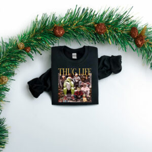 Thug Life Christmas Movie Friends Shirt