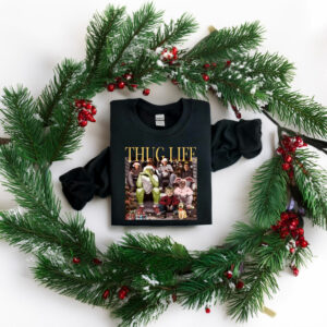 Thug Life Christmas Movie Friends Shirt