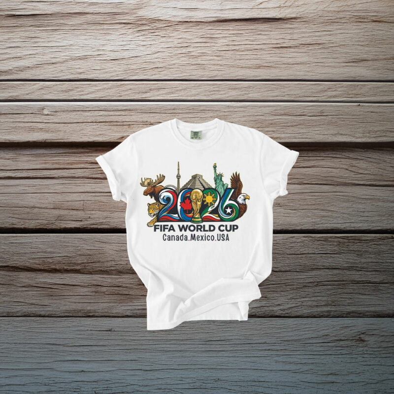 Canada Mexico USA FIFA World Cup 2026 Shirt