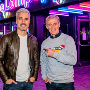 Dan Abrams On Patrol Live Logo Santa Clause Hat Sweatshirt