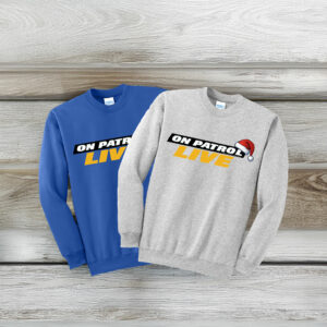 Dan Abrams On Patrol Live Logo Santa Clause Hat Sweatshirt