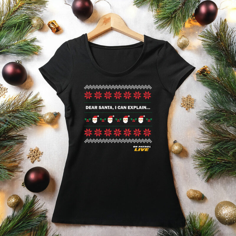 On Patrol Live Dear Santa Fleece Sweatshirt