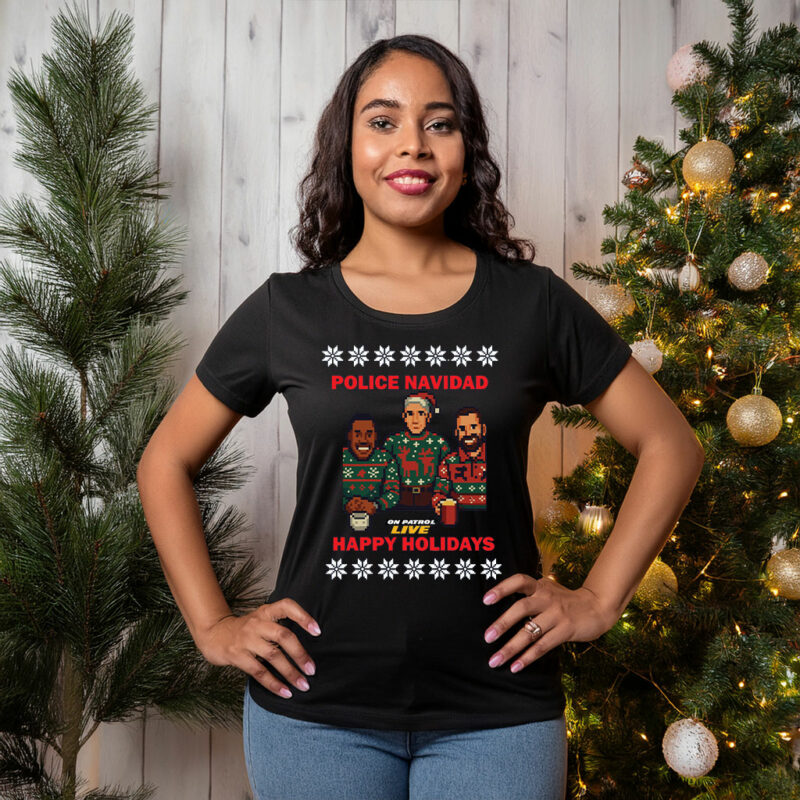 On Patrol Live Police Navidad with Hosts Sweatshirt
