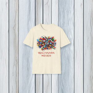 World Cup 2026 Soccer Flags T-Shirt