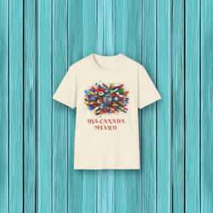 World Cup 2026 Soccer Flags T-Shirt