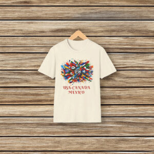 World Cup 2026 Soccer Flags T-Shirt