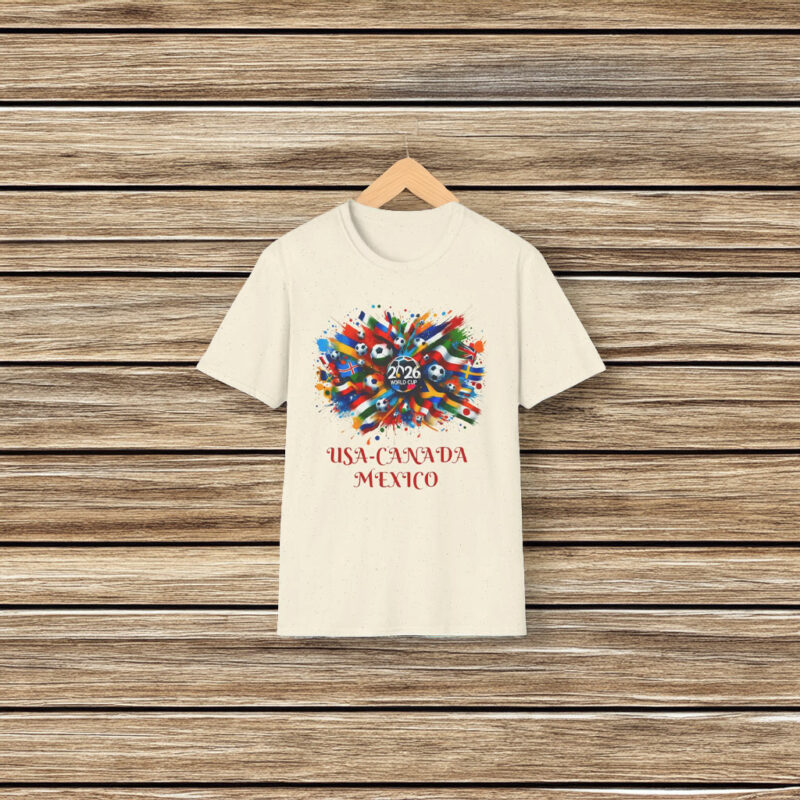 World Cup 2026 Soccer Flags T-Shirt